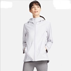 NWOT Uniqlo Block Tech Parka Rain Coat Jacket